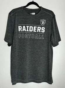 Maglione calcio Raiders NFL Team Apparel TX3 grigio freddo manica corta L rotondo - Foto 1 di 13