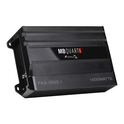 MB Quart FA2-1000.1 FORMULE 1000 vatios amplificador 1 ohmio estable mono amplificador coche Foto 1 de 4