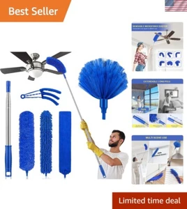Effortless Cleaning with 6-Piece Extendable Duster Set for Hard-to-Reach Areas - Picture 1 of 9