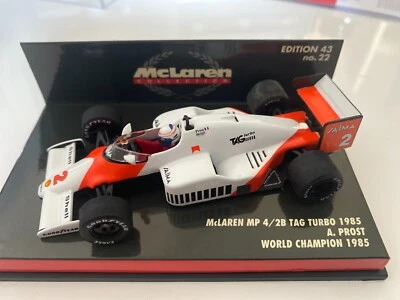 Minichamps 1/43 McLaren MP4-2 TAG Turbo Alain Prost 1984 - Image 1 of 3