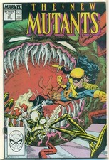 The New Mutants 1983 #70 & #64 Marvel Comic Books