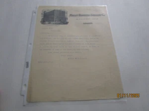 MORLEY BROTHERS SADDLERY CO CHICAGO ILL LETTER 12 30 04 EPHEMERA - Picture 1 of 4
