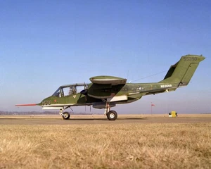 1984 NASA OV-10 Aircraft - 8x10 Photo On 8.5x11 #2245 - Picture 1 of 1