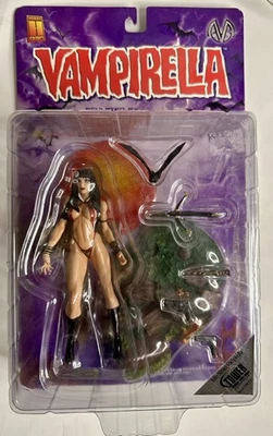 Boneco Vampirella Julie Strain exclusivo para fandom - Clayburn Moore Harris 2000 NOVO! - Imagem 1 de 3