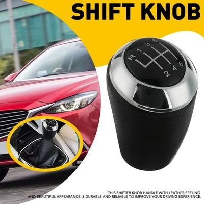 Palanca de cambios de 6 velocidades para Mazda CX-7 MX-5 2006-2017 2006-17 Foto 1 de 4