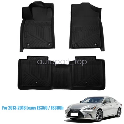 Tapetes delanteros y traseros forro para Lexus ES350/ES300h 2013-2018 TPE antideslizante Foto 1 de 4