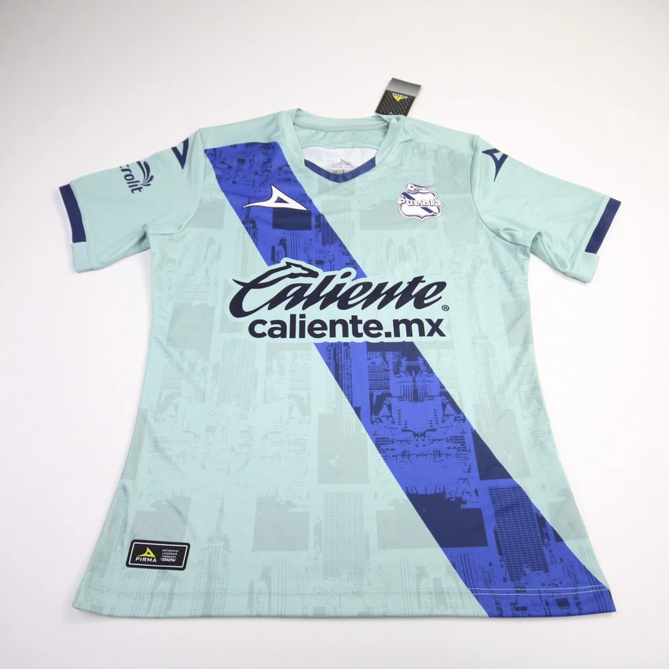 Camiseta Club Puebla FC Pirma Juego - Fútbol Hombre Verde azulado/azul Nueva Foto 1 de 1