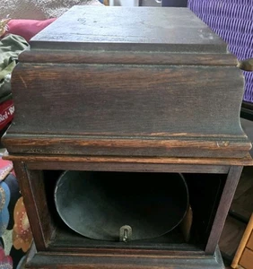 Antico giradischi Edison Amberol, include 9 dischi. SOLO PER RICAMBI! - Foto 1 di 5
