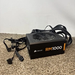 Corsair RM1000 1000W 80 Plus Fully Modular ATX PSU Power Supply Unit 75-002136 - Picture 1 of 7