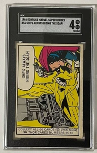 1966 Donruss Marvel Super Hero #56 Thor 1st Appearance RC Rookie Card SGC 4 - Bild 1 von 2