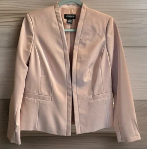 Liz Claiborne Women’s Blazer – Size 4, Light Pink, Collarless, NWT - Picture 1 of 7
