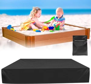 Wasserdichte Sandkastenabdeckung, 150x150x20 cm, Oxford-gewebe, Garten, Patio - Bild 1 von 4