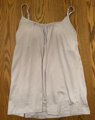 Cami periwinkle fresco 32 grados tazas integradas correas ajustables ajuste relajado mediano Foto 1 de 4