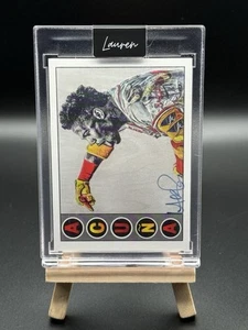 2021 Topps Project 70 #422 Ronald Acuna Jr Autographed By Lauren Taylor 58/150!! - Picture 1 of 2