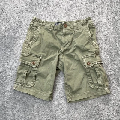 American Eagle Shorts Mens 30 Green Cargo Active Flex Classic Pocket Baggy - Image 1 of 4