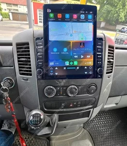 9.7" FOR 2006-2018 MERCEDES BENZ SPRINTER STEREO RADIO GPS CARPLAY ANDROID 15.0 - Foto 1 di 21