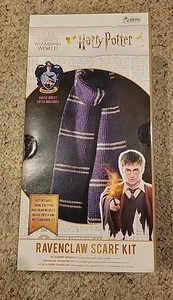 OFFICIAL Harry Potter RAVENCLAW Scarf Knitting Kit NEW SEALED Wizarding World - Picture 1 of 2