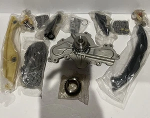Timing Chain Kit with Water Pump For Ford Edge Explorer F-150 2011-19 3.5L 3.7L - Foto 1 di 16
