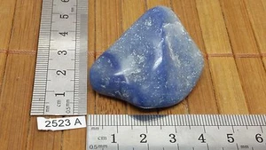 QUARTZ BLEU pierre roulée mineraux lithotherapie collection esoterisme reiki - Picture 1 of 2