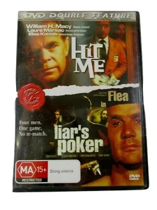 Hit Me & Liars Poker Double DVD MA15+ R4 PAL Brand New Sealed Payless - Picture 1 of 3