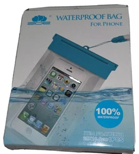 ¡Bolsa impermeable para teléfono celular! Totalmente Nuevo ELLOS REALMENTE FUNCIONAN - Imagen 1 de 12