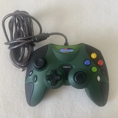 Gamester Controller Green by Radica for Microsoft XBOX Console Video Game System - Image 1 of 4