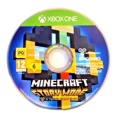 Xbox One Minecraft Story Mode Season 1 Pass DISC TELLTALE DISC - Image 1 of 4