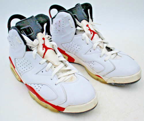 Scarpe da atletica 2010 Jordan 6 Varsity rosse USA taglia 11 taglie vere