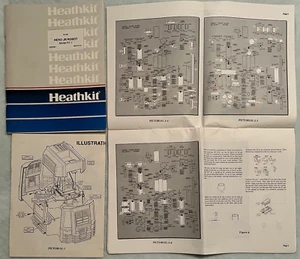 Heathkit Hero Jr RT-1 Robot ASSEMBLY Manual + 21" x 16" Illustrations Booklet - Afbeelding 1 van 9