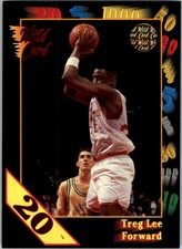 1991-92 Wild Card 20 Stripe #49 Treg Lee