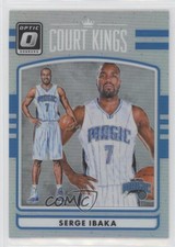 2016-17 Panini Donruss Optic Court Kings Holo Silver Prizm Serge Ibaka #37