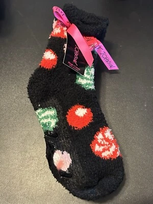 Calcetines difusos Betsey Johnson - Juego de 4 - Diseños navideños Foto 1 de 3