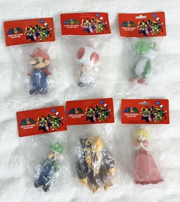 Banpresto Super Mario Figures Lot Of 6 New In Pack - Image 1 of 4