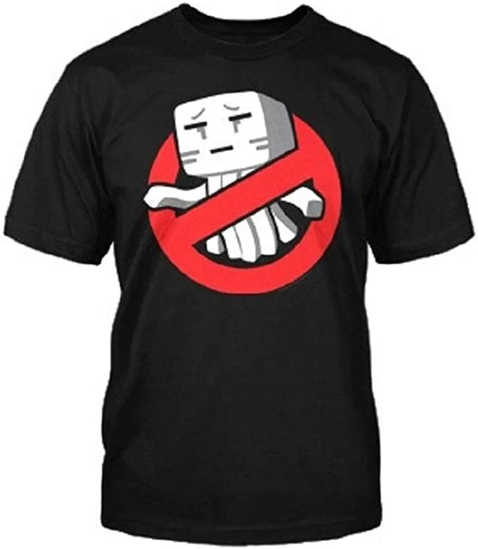 Official Minecraft Jinx Ghastbusters T Shirt  ADULT MEDIUM NEW - Image 1 of 1