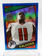 Julio Jones Blue Foil 2015 Topps 60th Anniversary Parallel  Insert Rare SP