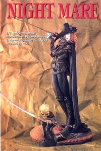 Kit Modelo Resina 10" Pesadilla Cazador de Vampiros con Base de Espada Criatura Sin Construir 1/8 - Imagen 1 de 2