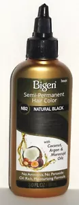 Bigen Semi-Permanent Hair Color Natural Black NB2 Excellent Gray Coverage 3oz - Picture 1 of 5