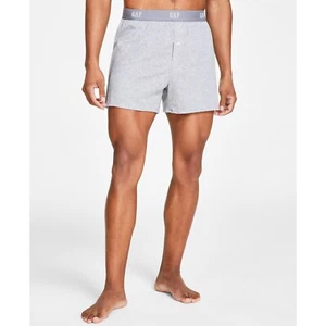 GAP Boxershorts Herren mittelgrau Bio Baumwolle Strick 3er Pack Functional Fly Neu mit Etikett - Bild 1 von 5
