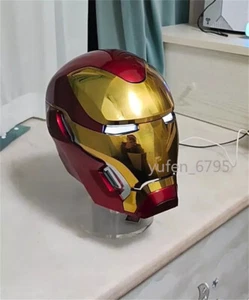Casco Iron Man Mk50 Friday 1/1 Usable Casco de Acción Juegos con disfraces LED Regalo EN STOCK - Imagen 1 de 8