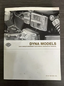 2004 HARLEY DAVIDSON DYNA MODEL ELECTRICAL DIAGNOSTIC MANUAL P/N 99496-04 - Bild 1 von 6