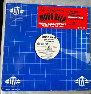 Mobb Deep, Real Gangstaz, Featuring Lil Jon, 12" Vinyl 2004 Zomba - Image 1 of 4