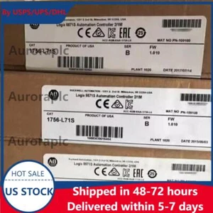 Controlador de automatización Allen Bradley AB 1756-L71S Ser B GuardLogix EE. UU. Impuestos gratuitos - Imagen 1 de 6