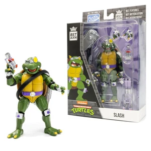 Teenage Mutant Ninja Turtles BST AXN 13cm Action Figur: Slash - Bild 1 von 4