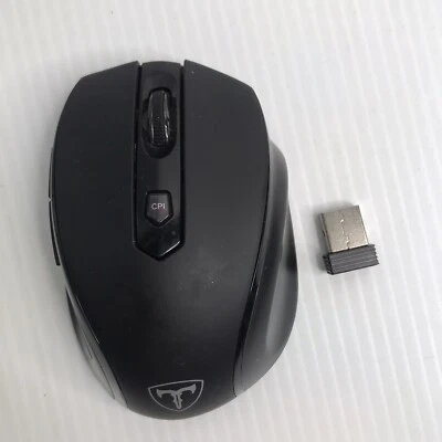 Easterntimes Tech D-09 Ratón Óptico Inalámbrico para Juegos 5 Botones USB 2.4G Foto 1 de 4