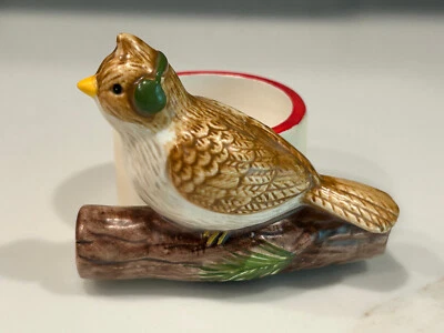 Yankee Candle Winter Bird Tealight Candle Holder NWT - Image 1 of 4