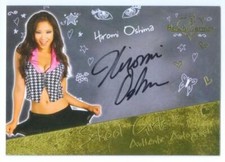 HIROMI OSHIMA "SCHOOL GIRLS AUTOGRAPH CARD" BENCHWARMER HOT FOR TEACHER 2020