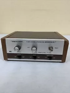 Realistischer Vierkanal-Synthesizer Quatravox nicht getestet - Bild 1 von 9