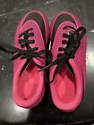 Nike JR Bravata II FG Girls Pink Soccer Cleats Shoes Size 11C 