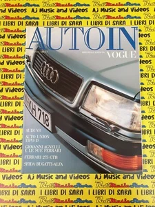 Rivista AUTO IN VOGUE n.7 dic. 1988-gen. 1989 AUDI V8 - FERRARI 275 GTB (AM10) - Foto 1 di 1