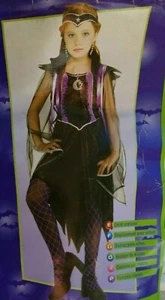 Rubies ENCHANTRESS Girls Halloween Costume # 883113 Black/Gold, Medium:8-10-NEW - Picture 1 of 3